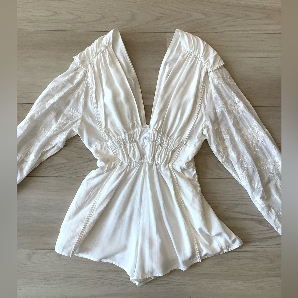 White Romper